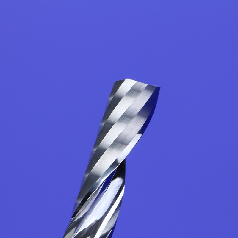 3.175A single-edge helical carbide tungsten steel milling cutter, CNC machine tool acrylic woodworking engraving cutter Application Scenario