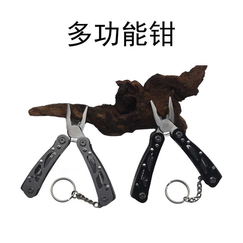 Wholesale of outdoor camping combination tools, multi-functional pliers, portable folding mini old sandblasting pliers Application Scenario