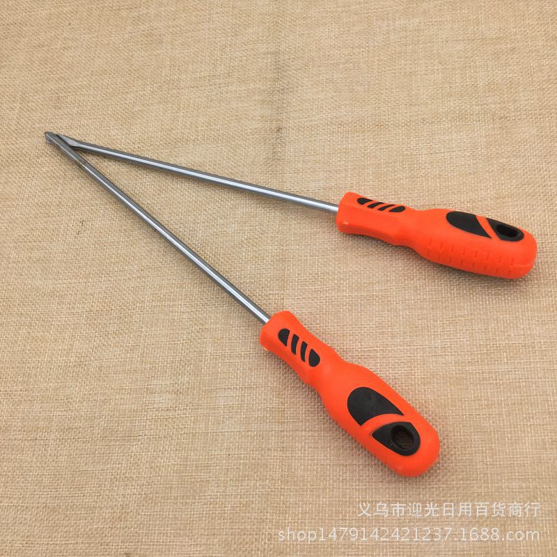 8-inch screwdrivers, household hardware tools with magnetic manual screwdrivers, are selling well at 2-yuan stores Specification drawing
