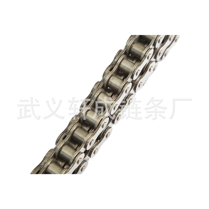 The manufacturer supplies 1-inch 16A single, double and three-row short pitch precision roller chains for industrial transmission and feed chains made of carbon steel Specification drawing