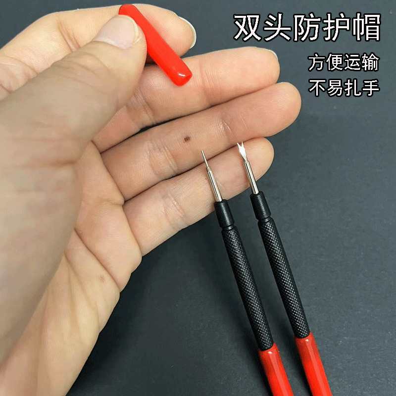 Wholesale of watch disassembly and assembly 2.0V lug fork, 0.8 through pin, 1.5 double-head lug wrench, watch strap adjustment and repair tools details Picture