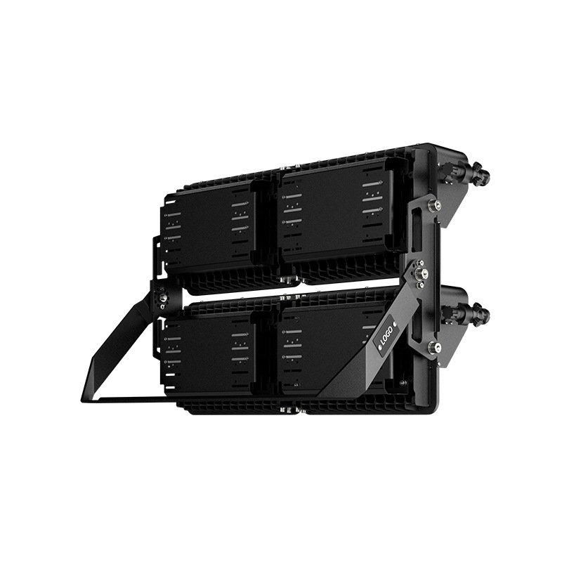 Outdoor solar court high mast light, high-power LED high-brightness waterproof basketball court special lighting high mast light Specification drawing