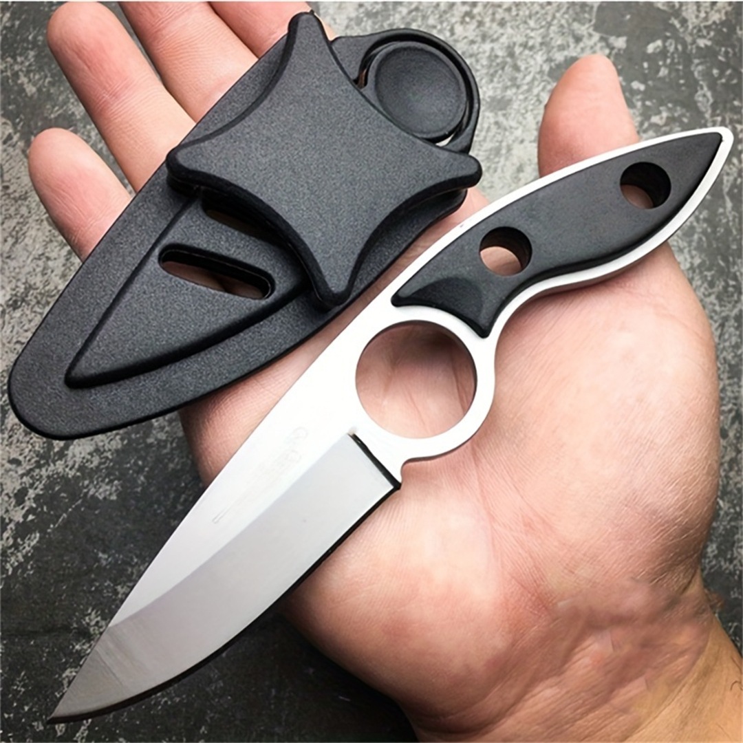 We have an improved version of the outdoor small straight knife with a screw-reinforced knife sleeve and a multi-functional portable outdoor knife in stock undefined