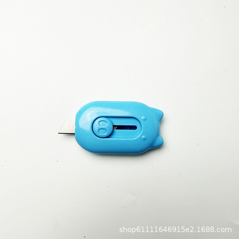 mini Mini unboxing knife, little pig knife, high appearance level, cute student uses small engraving knife to open express delivery knife undefined