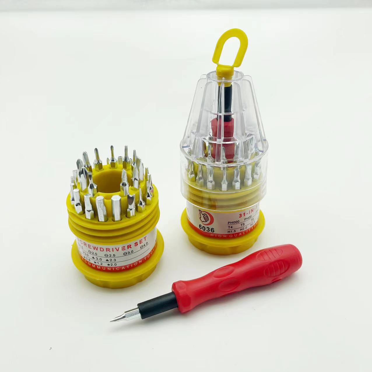 The manufacturer's best-selling 31-in-one screwdriver tower set, cross screwdriver, mobile phone repair tool multi-functional set details Picture
