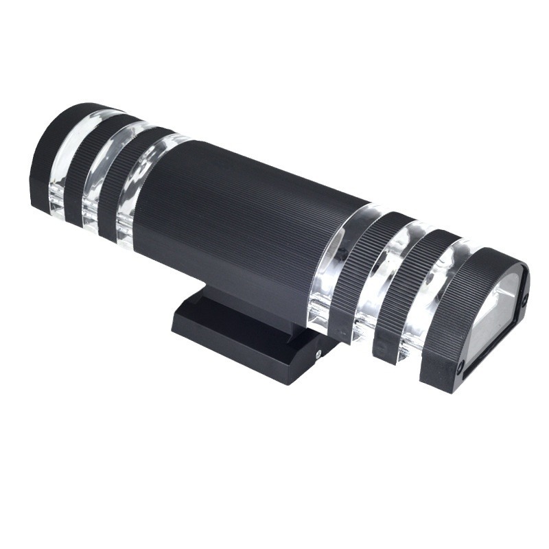 Cross-border export source factory of outdoor wall lamps, led outdoor double-head waterproof and moisture-proof terrace and courtyard lamps with plastic shells Item Picture
