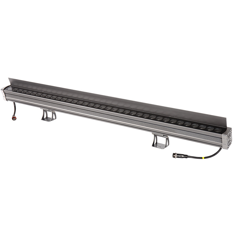 Customized outdoor led water ripple lights for waterproof lighting, high-power exterior wall projects, and seven-color exterior control line lights for buildings Item Picture