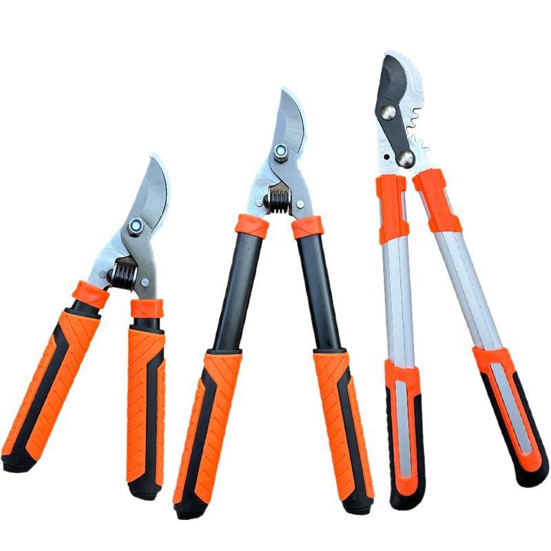 Garden scissors, labor-saving large scissors, powerful garden scissors, strong telescopic high branch pruning scissors, branch pruning scissors, thick branch pruning fruit trees Item Picture