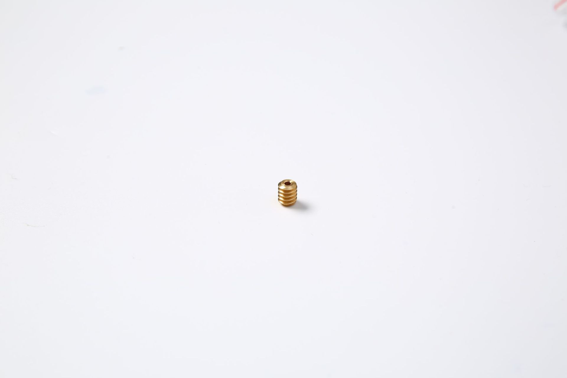 Single-head motor worm, length 7.5, module 0.4393, right-rotating undefined