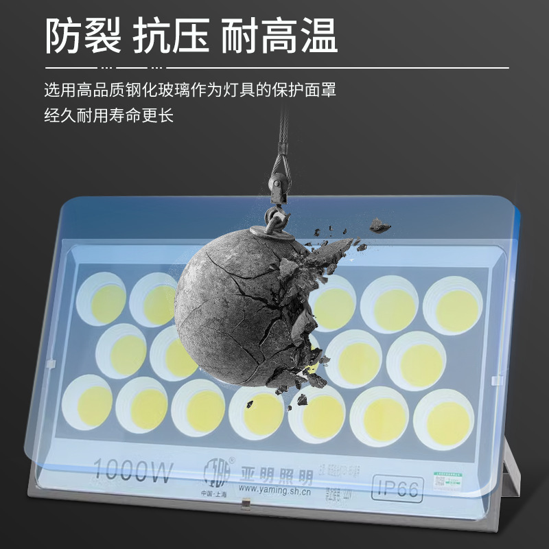 Yaming LED floodlights, low-voltage Marine DC battery 12V, 24V, 36V, 100W battery outdoor waterproof floodlights details Picture