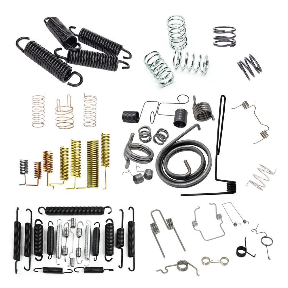 Processing of stainless steel compression springs, carbon steel tension springs, phosphor bronze springs, antenna springs, medical springs, clips and torsion springs Specification drawing