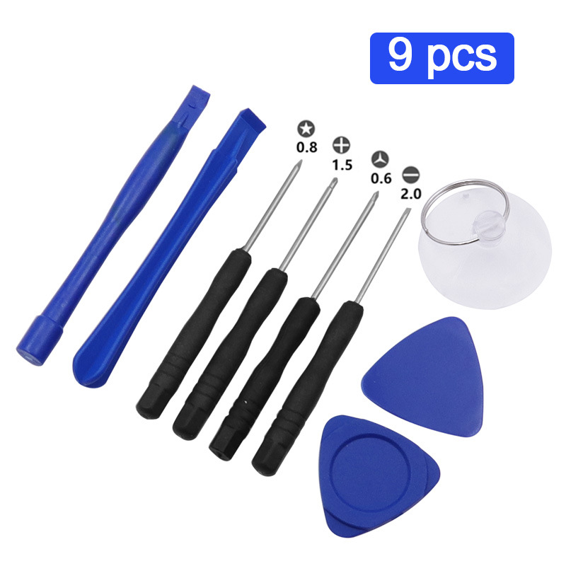 Mobile phone repair screwdriver set, digital repair tool eight-piece set, mobile phone disassembly tool Specification drawing