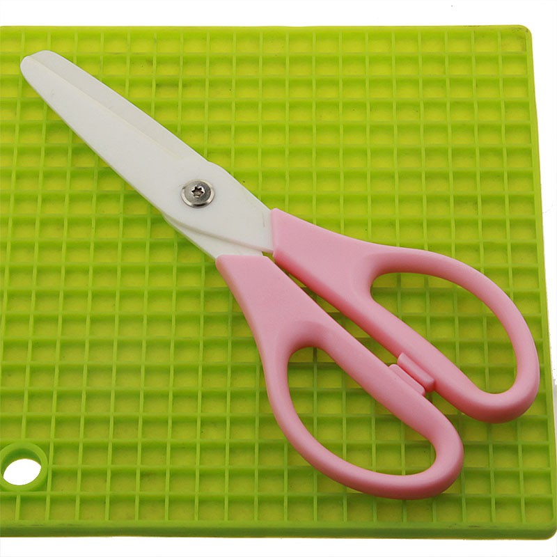 Large cooked food scissors, ceramic scissors, kitchen scissors, vegetable scissors, baby food scissors, anti-static industrial scissors, battery scissors details Picture