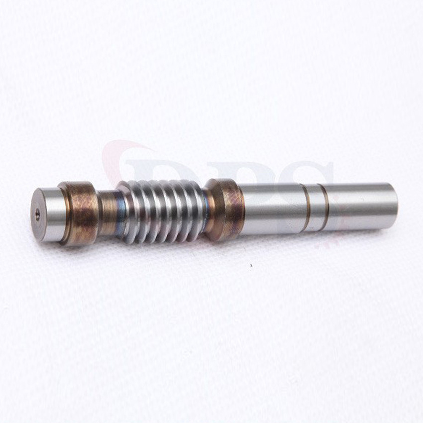 Industrial worm gear shaft processing, cyclone milling motor, worm shaft, electric metal worm full figure