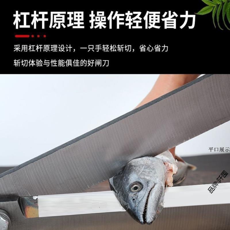 The guillotine small household bone cutting machine, the cutting knife for lamb chops and chicken feet, the manual cutting knife, and the large bone gate knife are sold directly details Picture