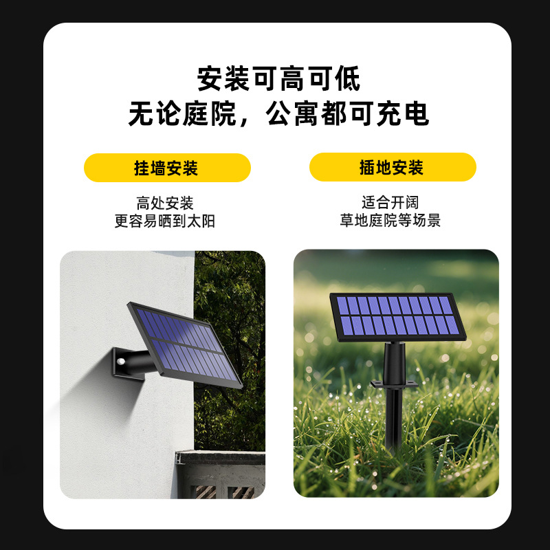 Zhongxin's new solar lawn lights, outdoor decorative ground insert Christmas lights, landscape atmosphere luminous ball lights, and garden lights details Picture