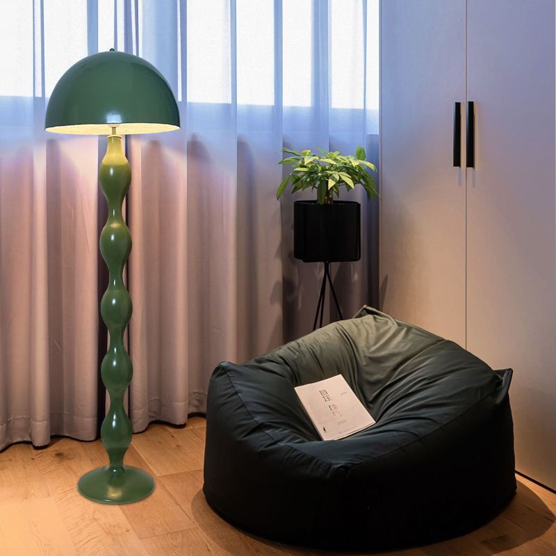 Mid-style floor lamps, high-end living room ornaments, mushroom-shaped floor atmosphere lamps, InS-style popular floor lamps full figure