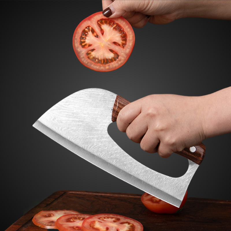 New effort-saving kitchen knife, stainless steel lady's knife, Malaysia meat cutter, sharp fish head knife, household kitchen knives Application Scenario