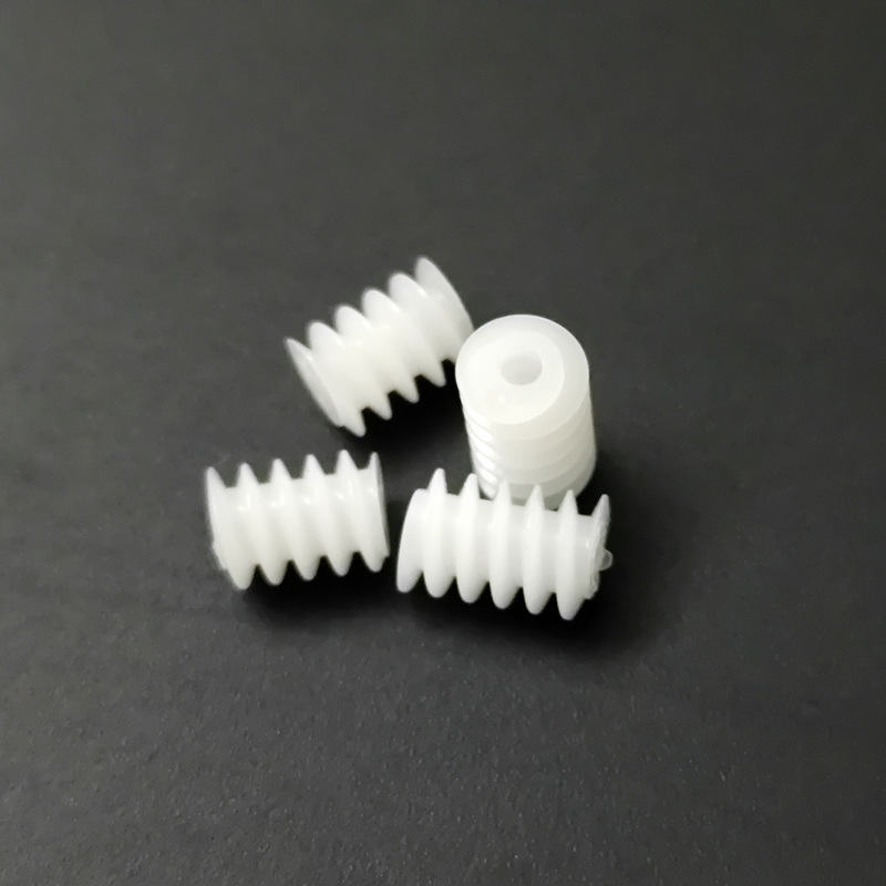 Small worm gear 0.5M motor output main shaft helical rotation miniature worm gear pig intestine tooth wheel toy accessories Item Picture