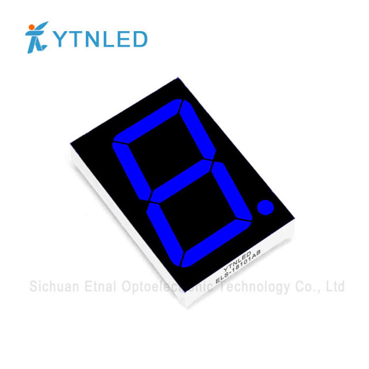 1.8-inch 1-digit digital tube with common Yin and Yang, red, yellow, green, emerald green, blue and white light Application Scenario