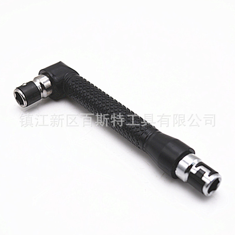 Double-head L-shaped wrench, 1/4 screwdriver, 90-degree right-angle screwdriver set details Picture