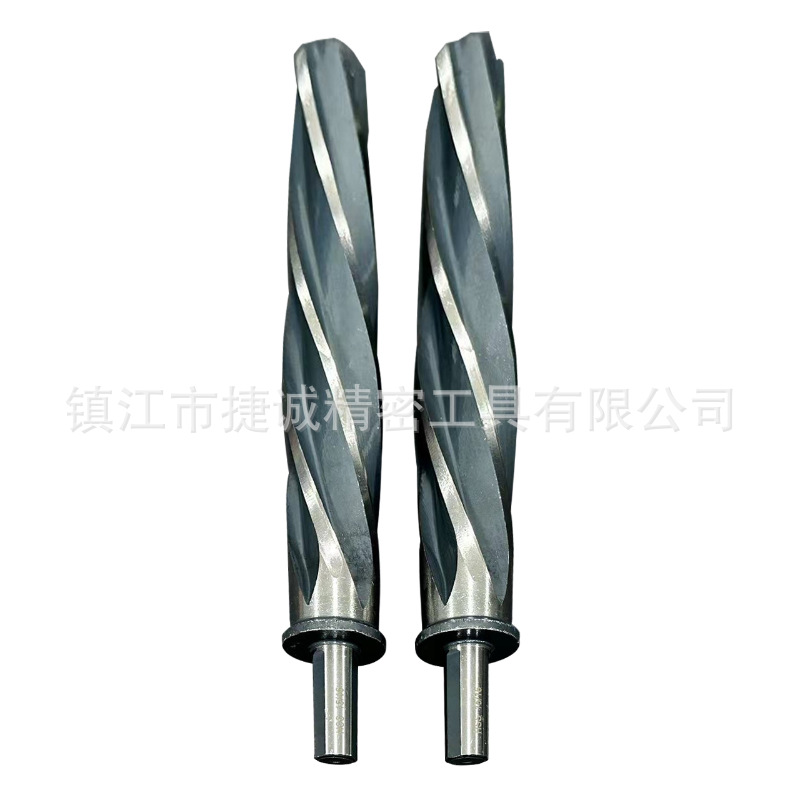 The manufacturer supplies non-standard 5/8 and 7/8 high-speed steel three-plane reamers with spiral grooves and three-plane reamers Item Picture