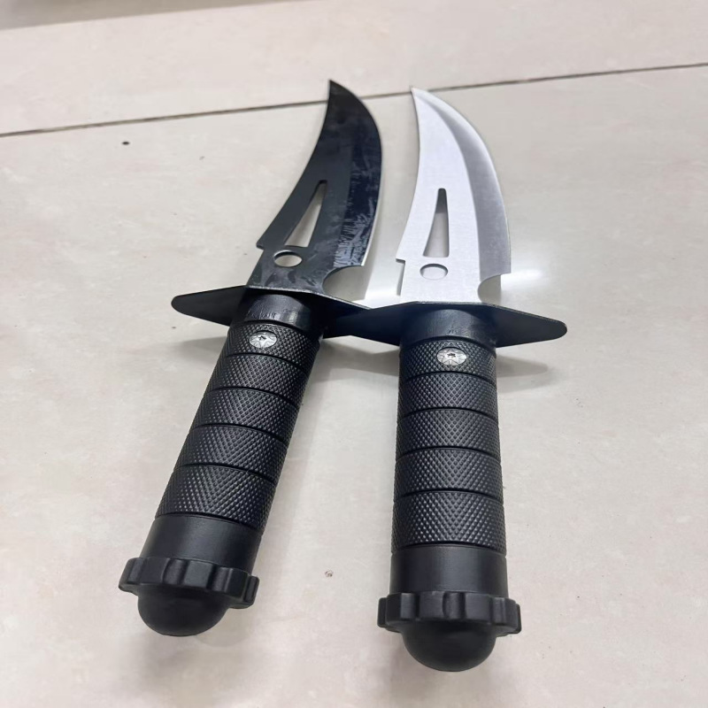 In-stock outdoor survival high-hardness self-defense portable knives, special operations tactical small straight knives, camping survival knives, fruit knives Specification drawing