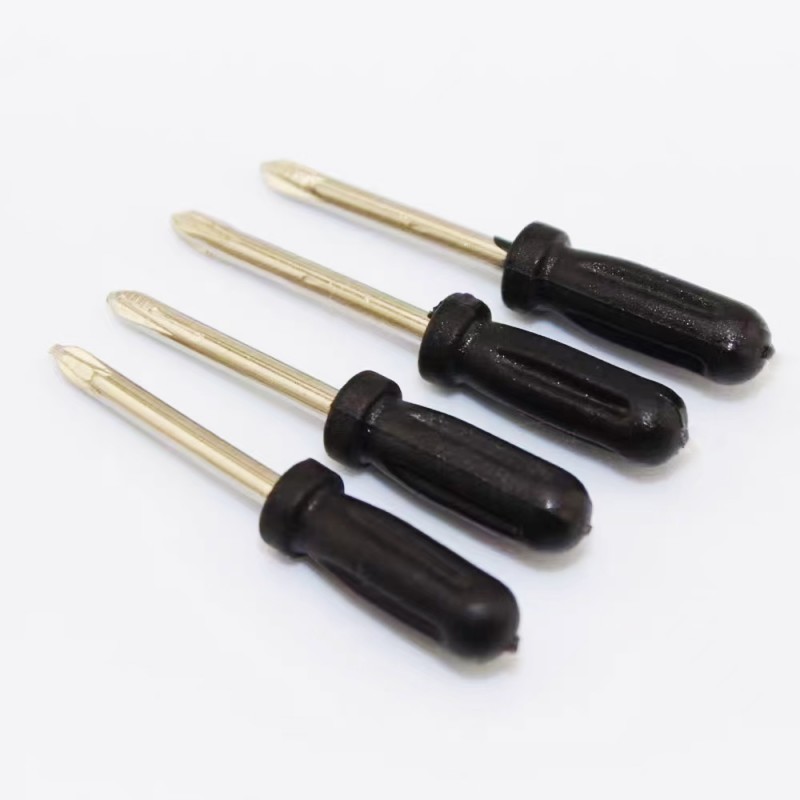 32mm long small screwdriver 2.0 cross toy delivery screwdriver 2mm straight black screwdriver disassembly mini full figure