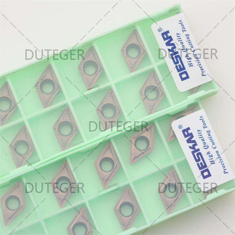 DESKAR Deska stainless steel special diamond turning blade DCMT11T304 LF6118 boring MV slot type Application Scenario