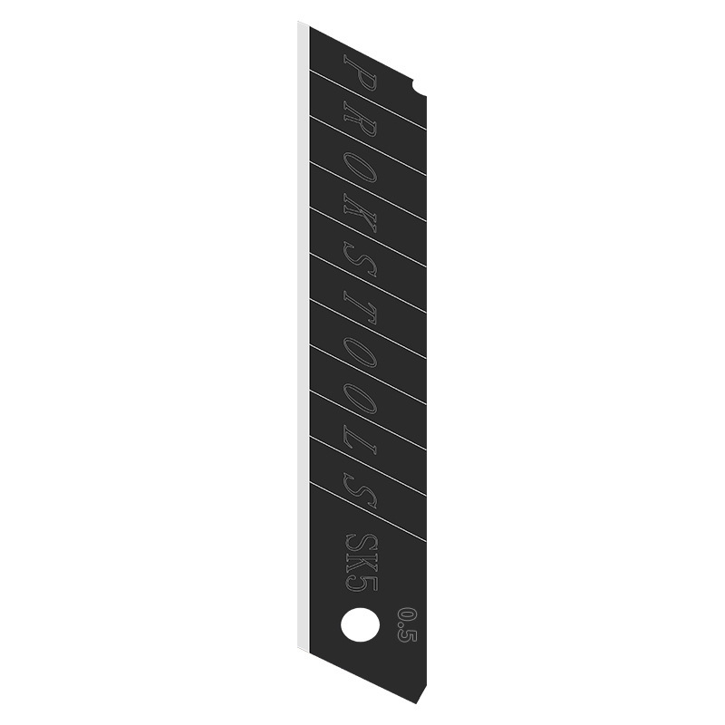 The manufacturer supplies SK5 all-black edge graphic design blades, 05 and 06 black blades, thickened industrial-grade wallpaper blades and paper cutting blades Application Scenario
