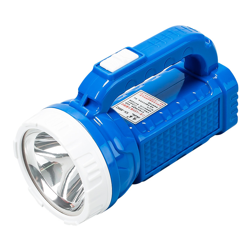 Susen's new high-intensity LED flashlight, emergency side light, rechargeable searchlight, outdoor fishing and camping portable light Item Picture