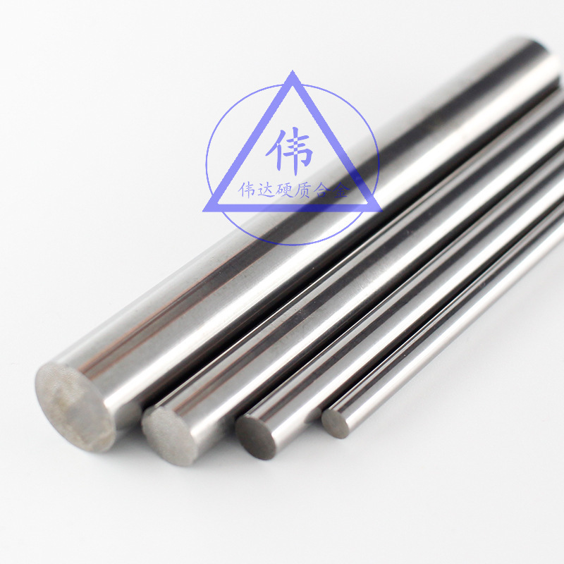 55-degree integral tungsten steel round bar engraving knife, alloy bar, tungsten steel milling cutter, alloy strip 3456810, length 100 Item Picture