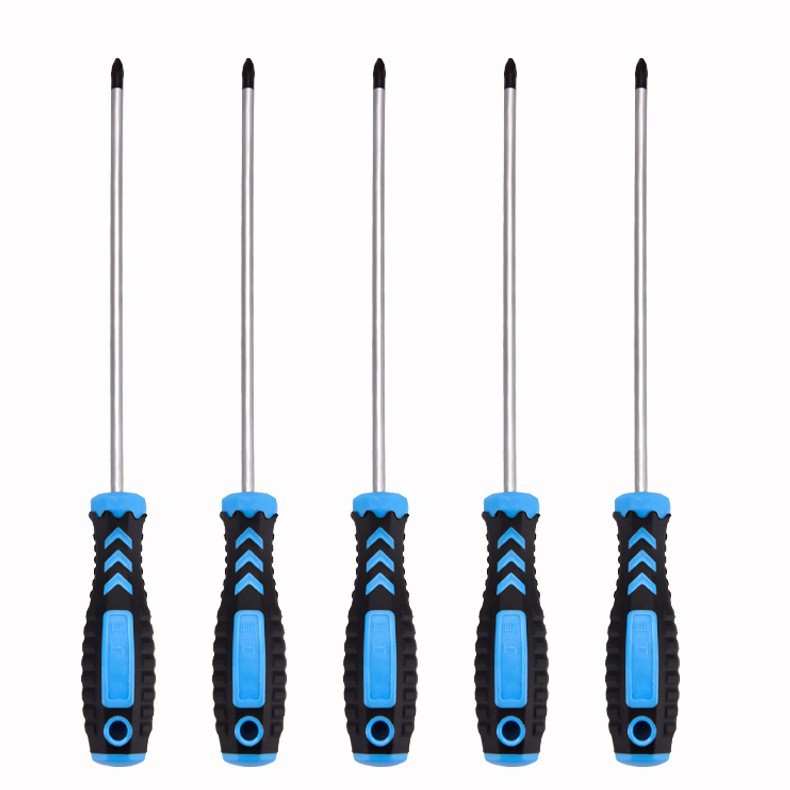 Wholesale of industrial-grade screwdrivers, chrome-vanadium steel cross-shaped flat-head screwdrivers, household small screwdrivers, and plum blossom flat-head screws Item Picture