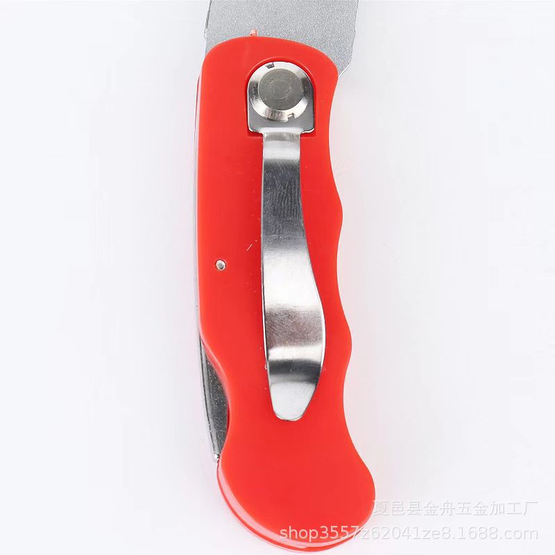 Heavy-duty folding utility knife, large paper cutter, box opening knife, cutting knife tools, wallpaper knife, trapezoidal blade Specification drawing