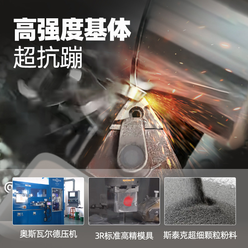 Metal ceramic outer cylindrical CNC insert TNMG160404R/L-VF/S steel parts precision turning triangular slotting tool grains details Picture