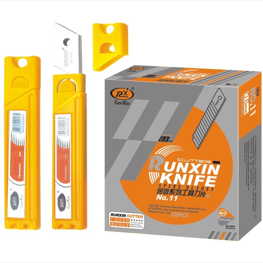 Runxin Art Design Blades 18mm thick Wallpaper Cutting Blades 0.6mm thick [Factory Direct Sales] full figure