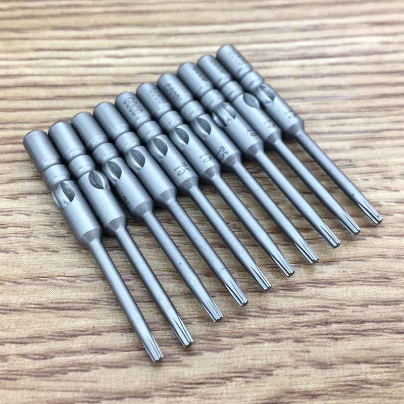 GOOD 4*40*2.0*20*T5 Plum Blossom type electric screwdriver bit, electric screwdriver tip, screwdriver head, electric screwdriver bit Specification drawing