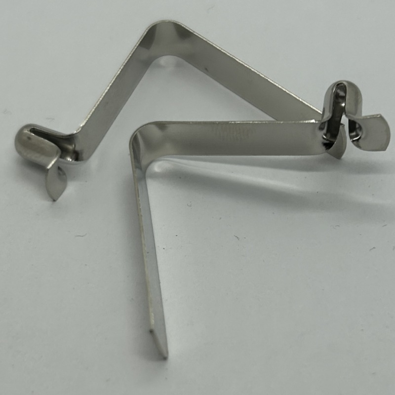 V-shaped spring plates, 65 manganese steel, 301 stainless steel, internal positioning spring clips, pressure gas springs are available in stock Specification drawing