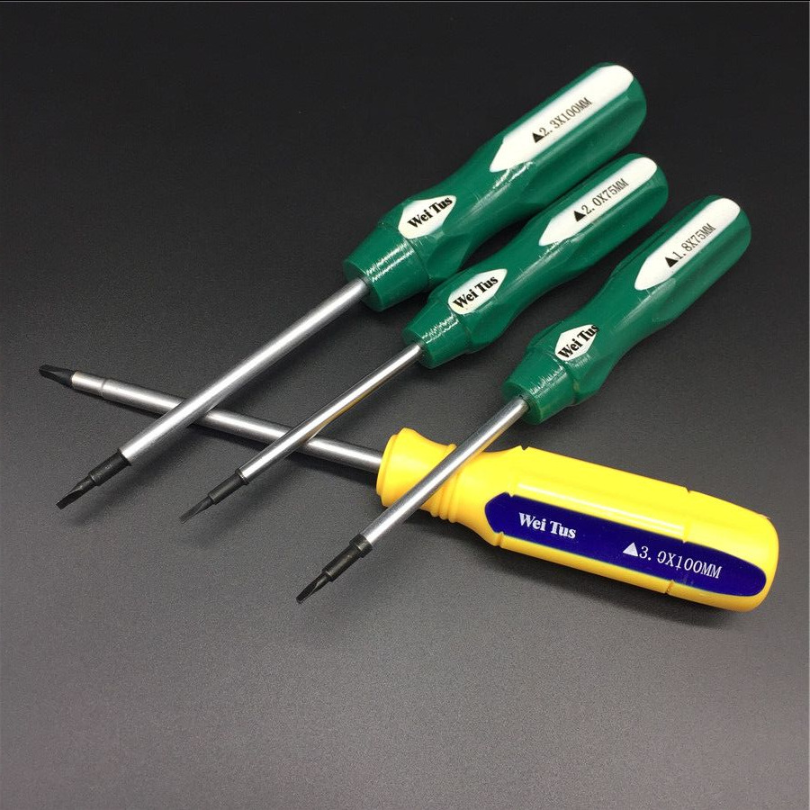 1.8 Triangular screwdriver, special-shaped screwdriver, 3.0mm regular triangular screwdriver, maintenance tools, screwdriver wholesale details Picture