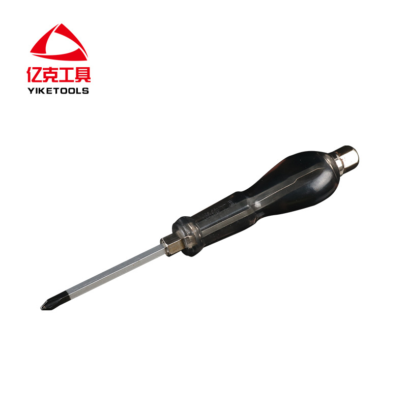 The manufacturer supplies through-hole transparent screwdrivers, chrome-vanadium steel cross-head manual screwdrivers, and strong magnetic screwdrivers details Picture