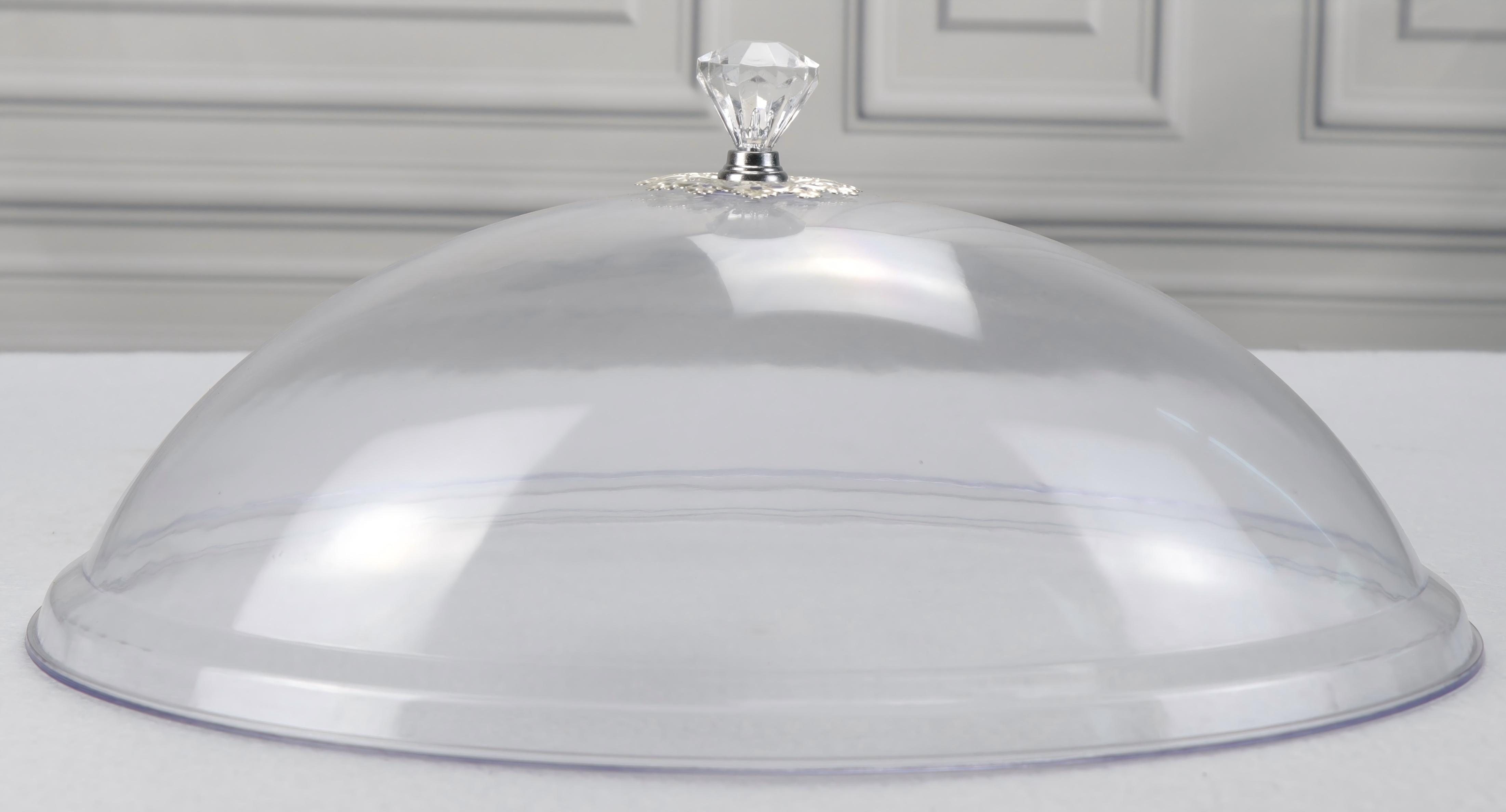 14Inch Oval Transparent Lid for Dessert Plate lid Serving Item Picture