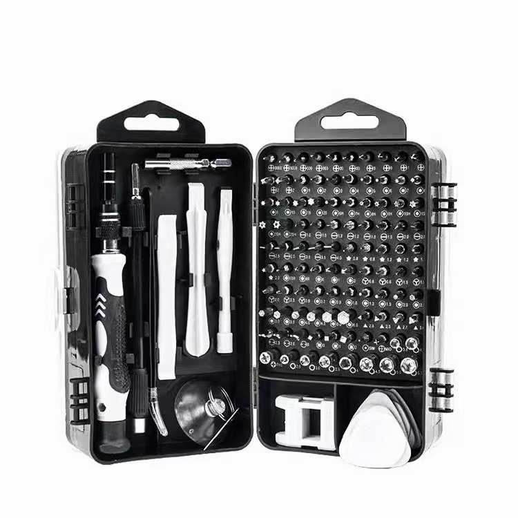 115-in-one screwdriver set tool, multi-functional screwdriver, computer, mobile phone, clock disassembly and repair tool Specification drawing