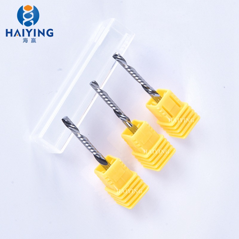 Haiying 3.175 engraving cutter, single-edge helical milling cutter, acrylic, pvc wood, plastic plate engraving milling cutter Specification drawing