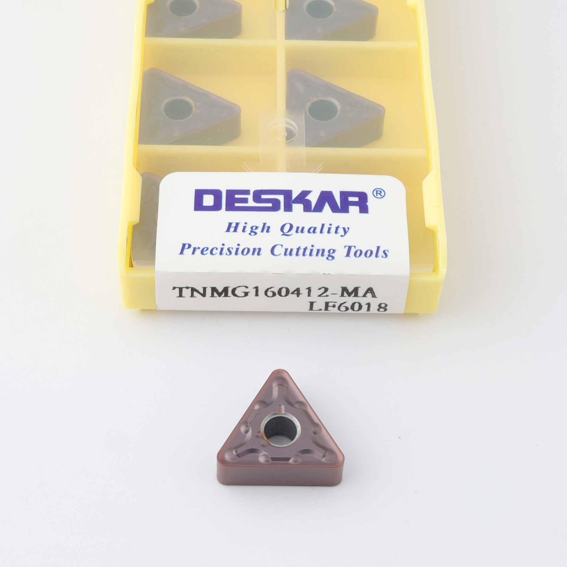 Cross-border DESKAR Deska TNMG160404 stainless steel triangular turning tool CNC insert manufacturer, tool wholesale undefined