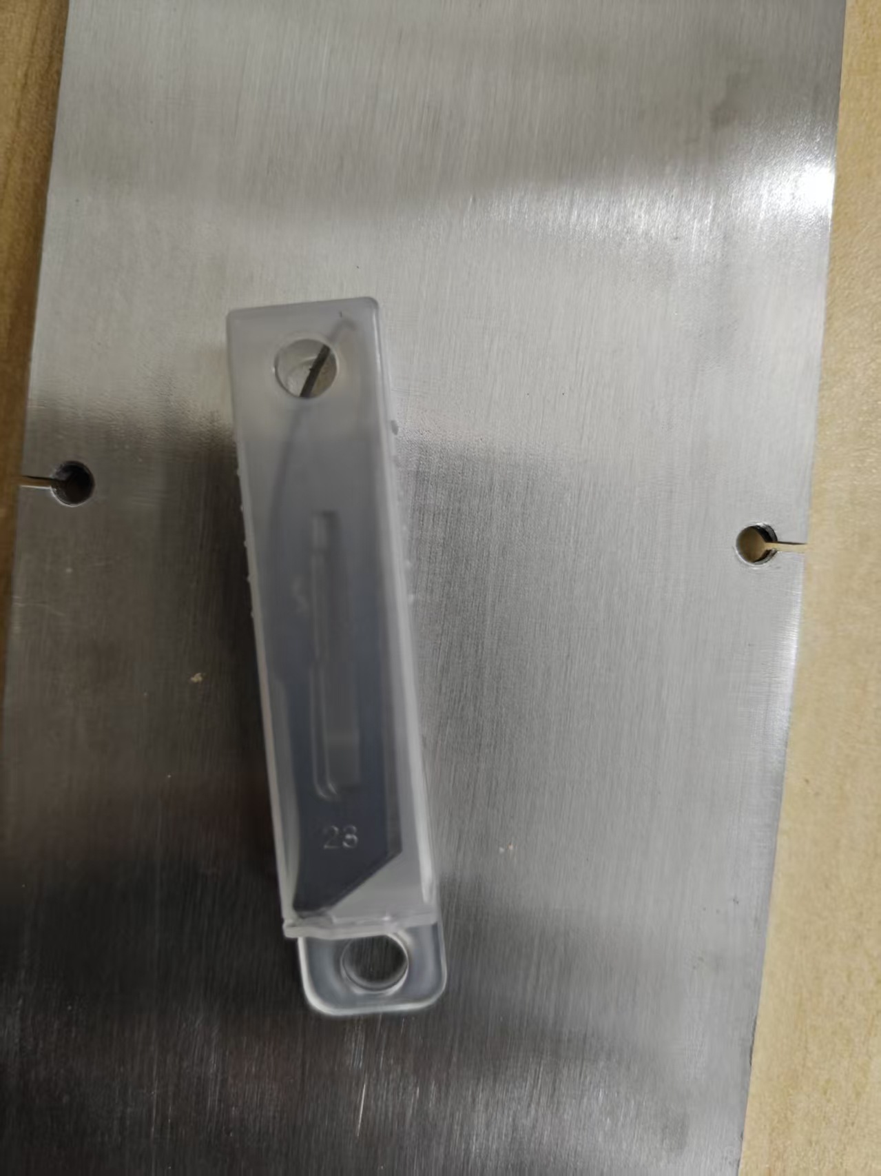 Boxed bulk high-carbon steel utility blades, surgical blades, No. 23 blades, trimming, mobile phone film application, repair tools undefined
