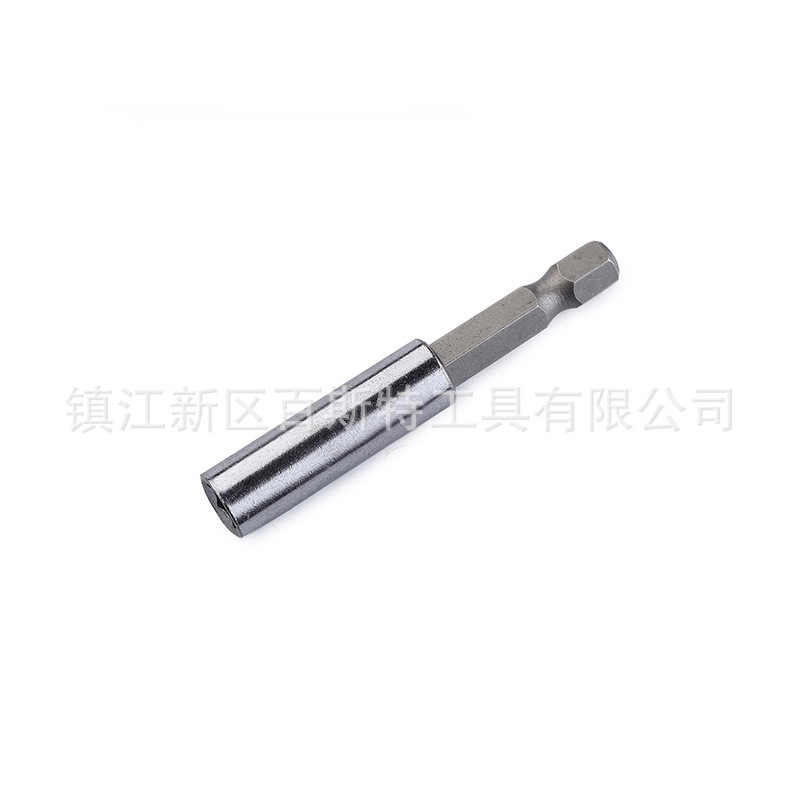 Hexagonal head connection rod, 60mm long, 10-piece single strong magnetic connection rod, chromium-vanadium steel screwdriver rod undefined