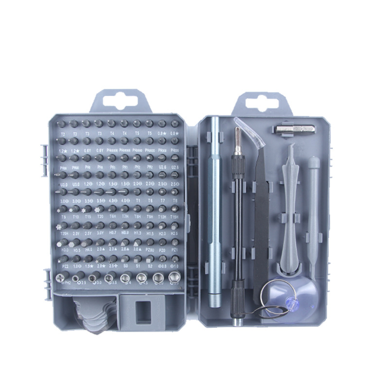 Factory direct sales of 115/112/25/32 screwdriver sets, multi-functional home mobile phone and computer repair tools undefined