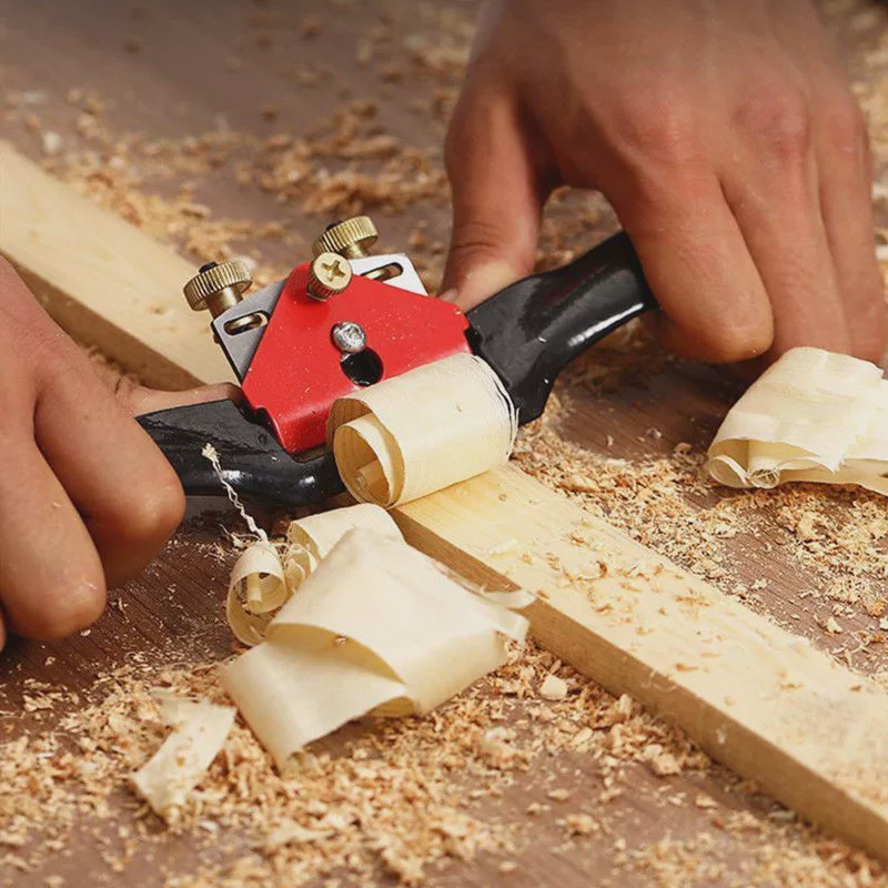 Woodworking bird plane, adjustable hand-pushed alloy plane, special household woodworking hand tool, woodworking plane full figure