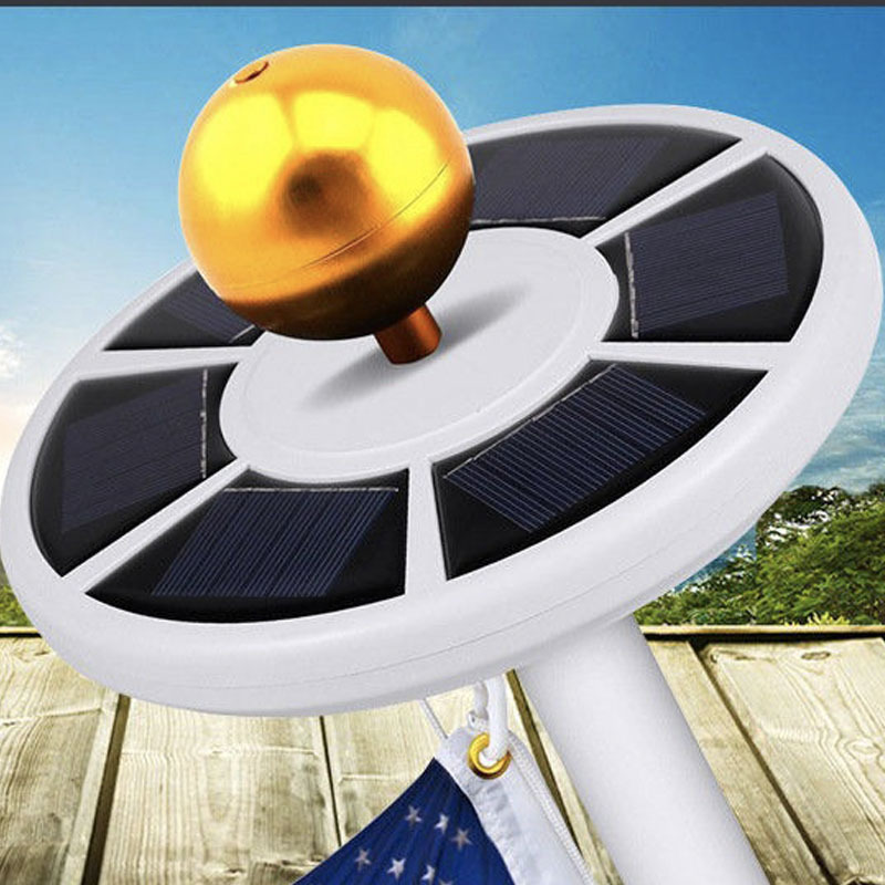 Solar flagpole lights, flag lights, garden lights, tent lights, camping lights, Amazon wholesale details Picture