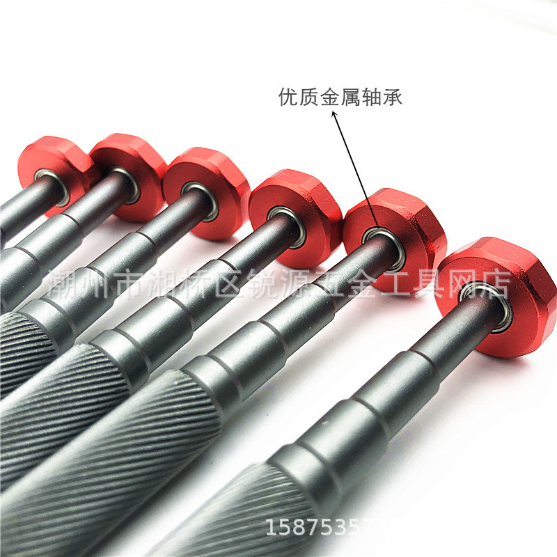 3D precision screwdriver 0.6Y pentagonal strong magnetic aluminum screwdriver Apple tail plug Android disassembly and repair details Picture